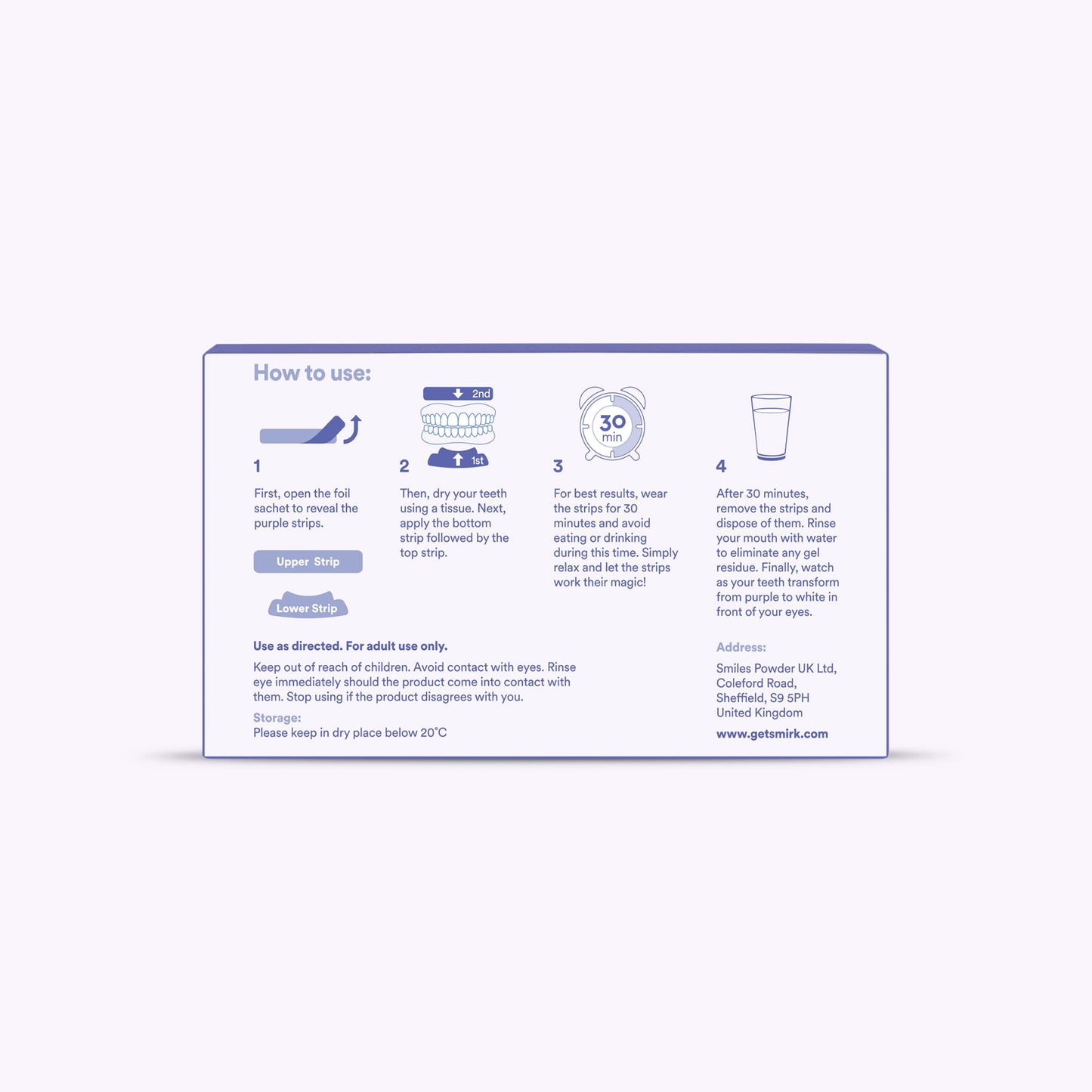 Teeth Whitening Strips Pro